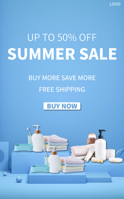 日用百貨Banner設計指南 在線模板與創意靈感